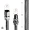 Flextron Gas Line Hose 5/8'' O.D.x36'' Length 3/4" FIPx1/2" MIP Fittings, Stainless Steel Flexible Connector FTGC-SS12-36Q - alternate 3